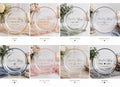 Custom Personalized Wedding Dinner Plates | Handmade Wedding Tableware